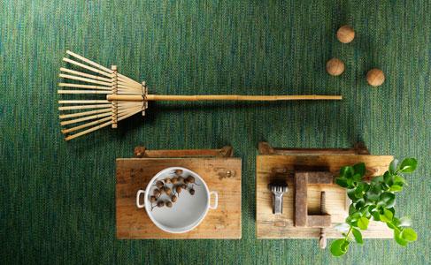 Alfombras desde el techo Alfombras desde el techo