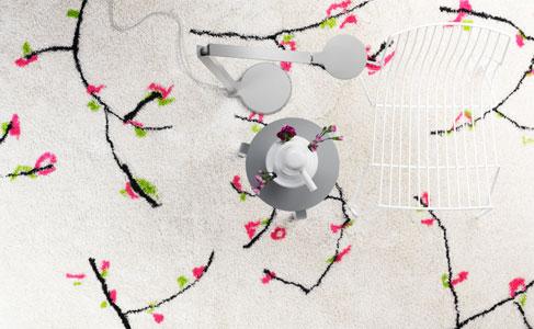 Alfombras desde el techo Alfombras desde el techo