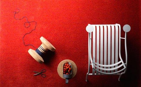 Alfombras desde el techo Alfombras desde el techo