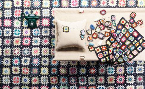 Alfombras desde el techo Alfombras desde el techo