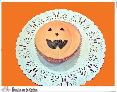 Muffins Calabaza de halloween