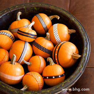 Calabazas decoradas