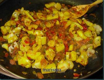 Fideua con sepia Fideua con sepia