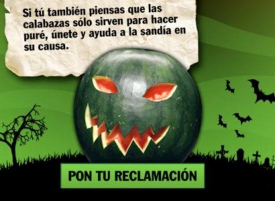 Mixta reclama a la sandía como la nueva imagen de Halloween frente a la calabaza Mixta reclama a la sandía como la nueva imagen de Halloween frente a la calabaza