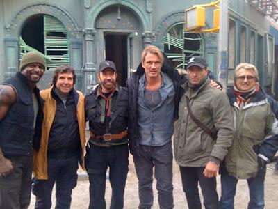 Primera foto de Chuck Norris en 'The Expendables 2' Primera foto de Chuck Norris en 'The Expendables 2'