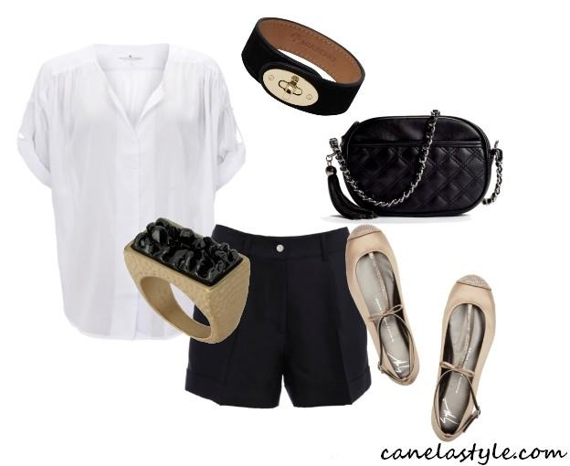 ¿Con qué me lo pongo? Bermuda color negro ¿Con qué me lo pongo? Bermuda color negro