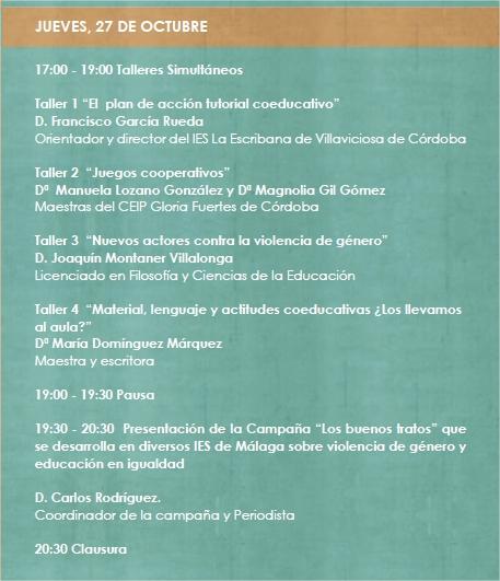 construyendo3 1+1 son 8 estará en Construyendo Igualdad Córdoba: Jornadas de formación en Igualdad de Género 2011