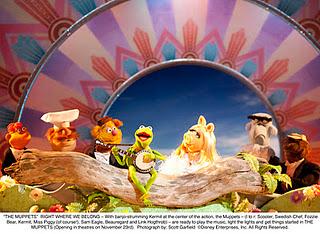 LOS MUPPETS: SINOPSIS, NOTAS Y NUEVAS FOTOS LOS MUPPETS: SINOPSIS, NOTAS Y NUEVAS FOTOS