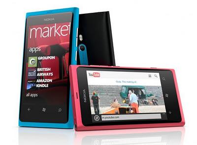 Nokia Lumia 800, primer Nokia con Windows Phone