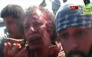 El show de Gadafi, la muerte morbosa como espectáculo del siglo XXI