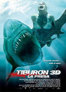 Tiburón 3D: La Presa poster y trailer en español