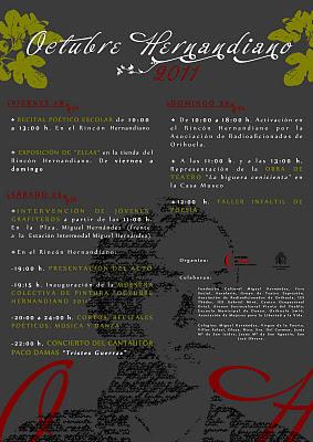 Octubre hernandiano en Orihuela Octubre hernandiano en Orihuela