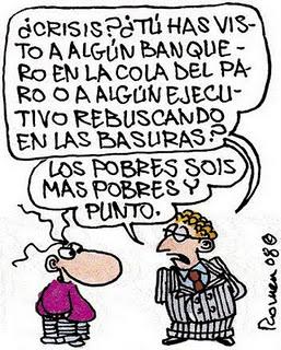 Cada vez es más complicado llegar a fin de mes. Los ricos pueden dormir tranquilos; no habrá subida de impuestos.