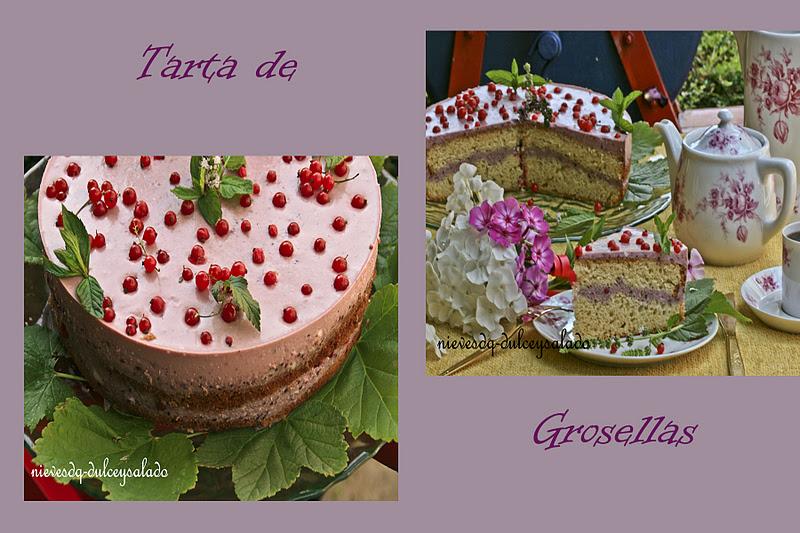 TARTA DE GROSELLAS TARTA DE GROSELLAS