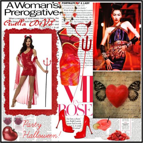 Halloween costumes: Lady Devil Halloween costumes: Lady Devil