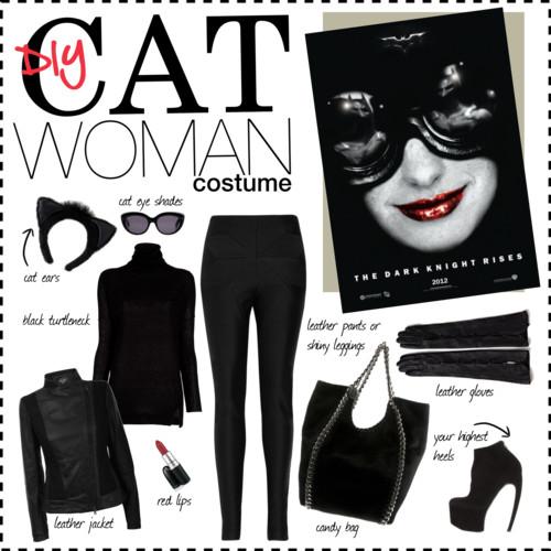DIY Catwoman Costume DIY Catwoman Costume