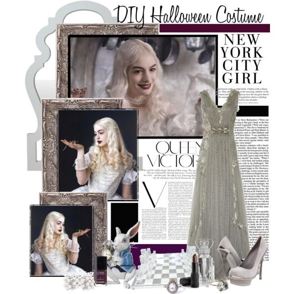 DIY Halloween Costume; The White Queen DIY Halloween Costume; The White Queen