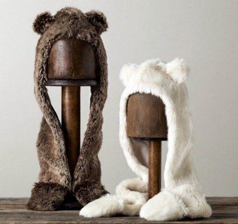 Luxe Fur Animal Hood, para abrigar a los niños