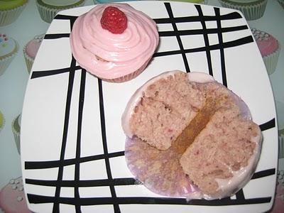 Cupcakes de Frambuesa Cupcakes de Frambuesa