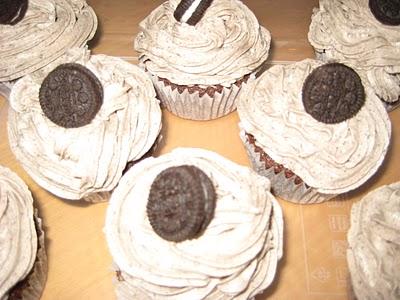 Minicupcakes de Oreo Minicupcakes de Oreo