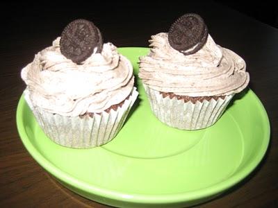 Minicupcakes de Oreo Minicupcakes de Oreo