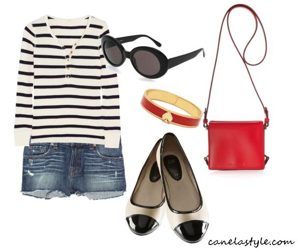 ¿Con qué me lo pongo? Camiseta a rayas ¿Con qué me lo pongo? Camiseta a rayas