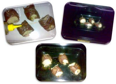 Capazos de ternera a la cubana y compota de zanahoria Capazos de ternera a la cubana y compota de zanahoria