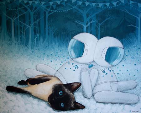 Danielo, 'Two souls, one heart' El sentimiento más pictórico en ‘Me como tu alma’