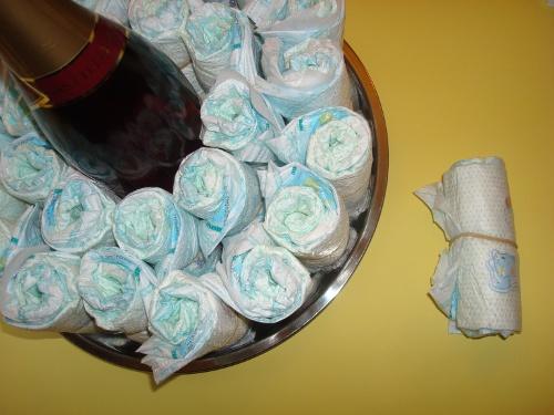 tarta_pañales2 Regala pañales en tarta