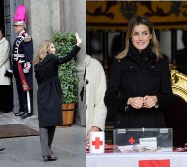 Dña. Letizia en los Premios Francisco Cerecedo y en el día de la Banderita Dña. Letizia en los Premios Francisco Cerecedo y en el día de la Banderita