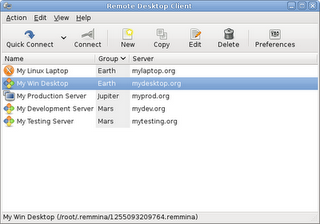 Remmina, el escritorio remoto para Linux Remmina, el escritorio remoto para Linux