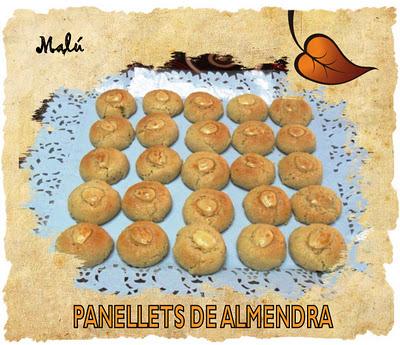 PANELLETS DE ALMENDRA Y DE CHOCOLATE