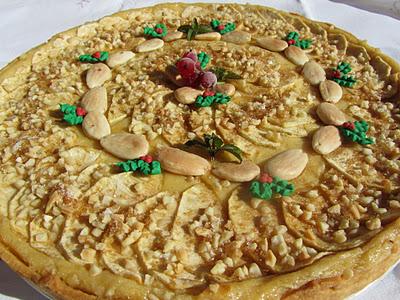 TARTA DE MANZANA DE NAVIDAD O NO!!!! TARTA DE MANZANA DE NAVIDAD O NO!!!!