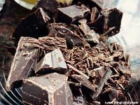 Bizcocho de chocolate y frambuesa. Bizcocho de chocolate y frambuesa.