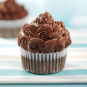 Cupcakes de cacao plátano Receta