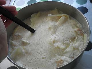 Pudin de manzana y coco Pudin de manzana y coco