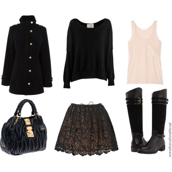 A diario total black y lace A diario total black y lace