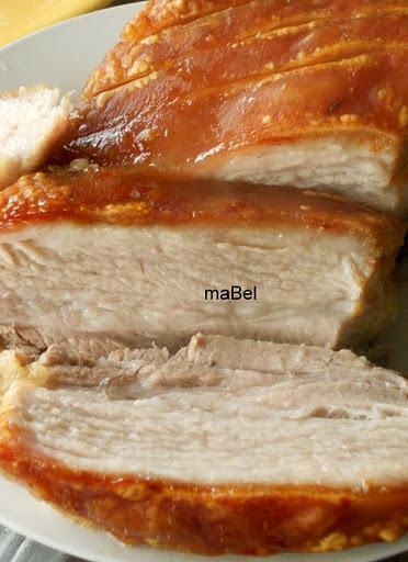 Panceta braseada con batatas Panceta braseada con batatas