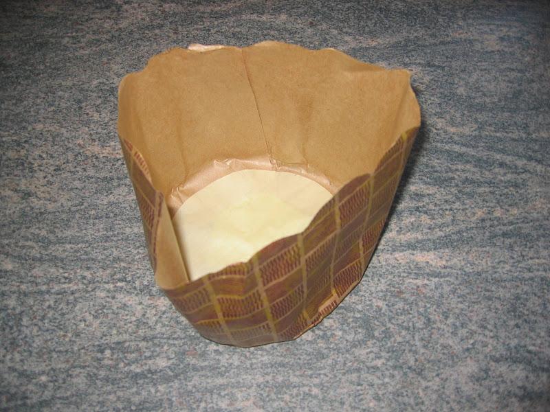 Molde casero para panettone o pan dulce