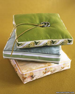 ¿Cómo será tu cojín para los anillos? ¿Cómo será tu cojín para los anillos?