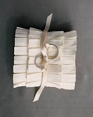 ¿Cómo será tu cojín para los anillos? ¿Cómo será tu cojín para los anillos?