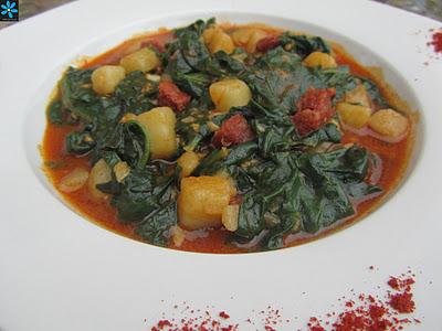 ESPINACAS GUISADAS ESPINACAS GUISADAS