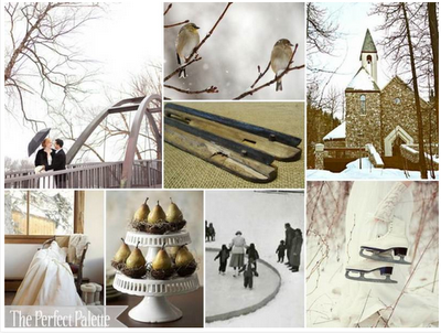 Ideas para bodas de invierno en verde Ideas para bodas de invierno en verde