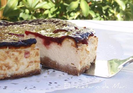 TARTA DE QUESO Y MORAS TARTA DE QUESO Y MORAS