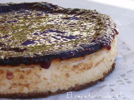 TARTA DE QUESO Y MORAS TARTA DE QUESO Y MORAS