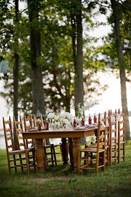 Una boda de campo con estilo informal