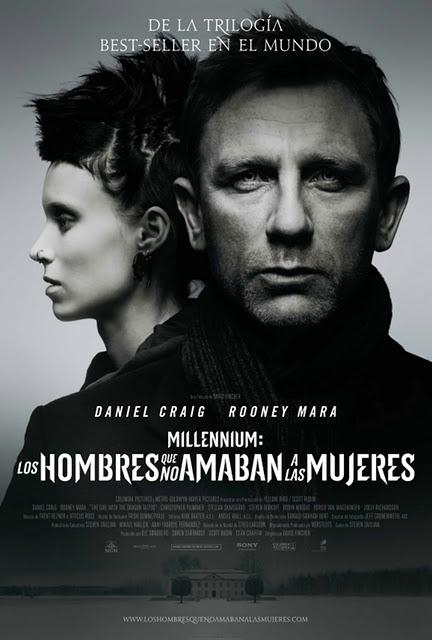 Póster definitivo español de 'Millennium: Los Hombres que no Amaban a las Mujeres' Póster definitivo español de 'Millennium: Los Hombres que no Amaban a las Mujeres'