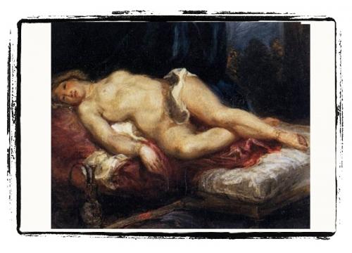 Delacroix, al servicio de la belleza femenina