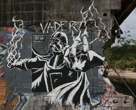 Graffitis de ‘Star Wars’