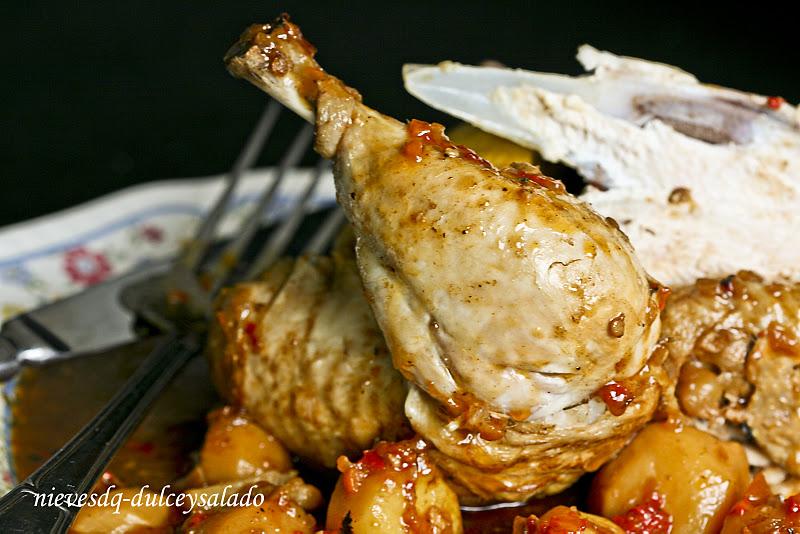 POLLO ENTERO ASADO EN OLLA PROGRAMABLE POLLO ENTERO ASADO EN OLLA PROGRAMABLE